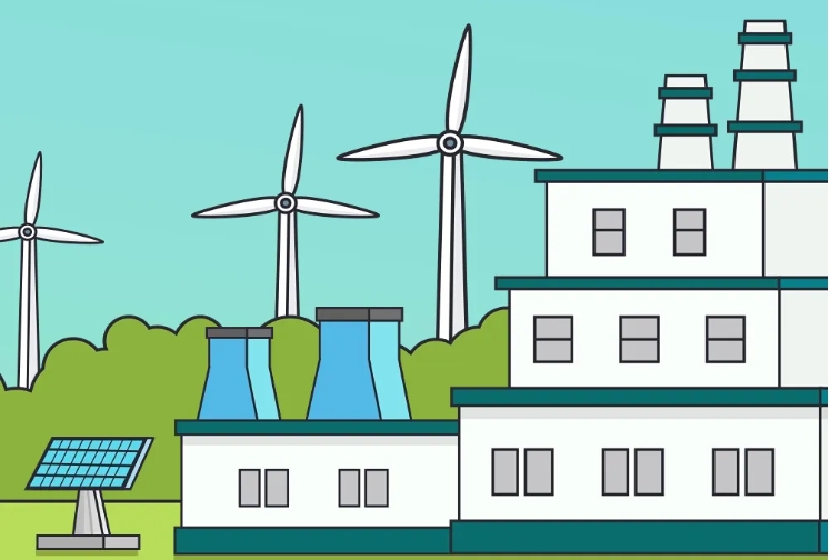 經(jīng)發(fā)綠能屋頂分布式光伏項目正式并網(wǎng)發(fā)電